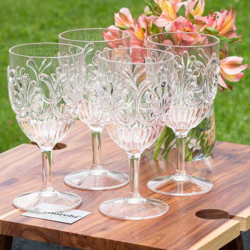Flemington Acrylic Wine Glass Clear Coast Store